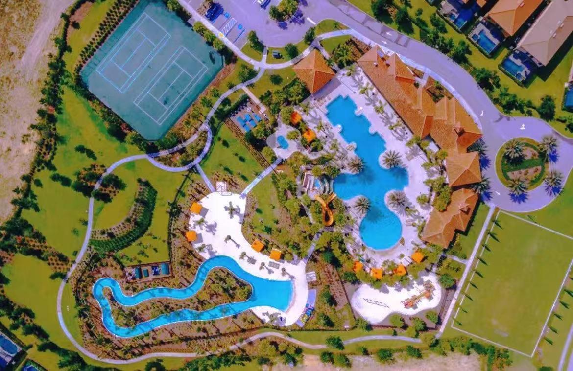 Family Retreat - Double Rms Or King Rms Shared Bath - Luxury Club-Pool Spa-Near Disney Parks With Wifi ダベンポート エクステリア 写真